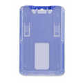 B-Holder Rigid Plastic Vertical 1-Card Badge Holders